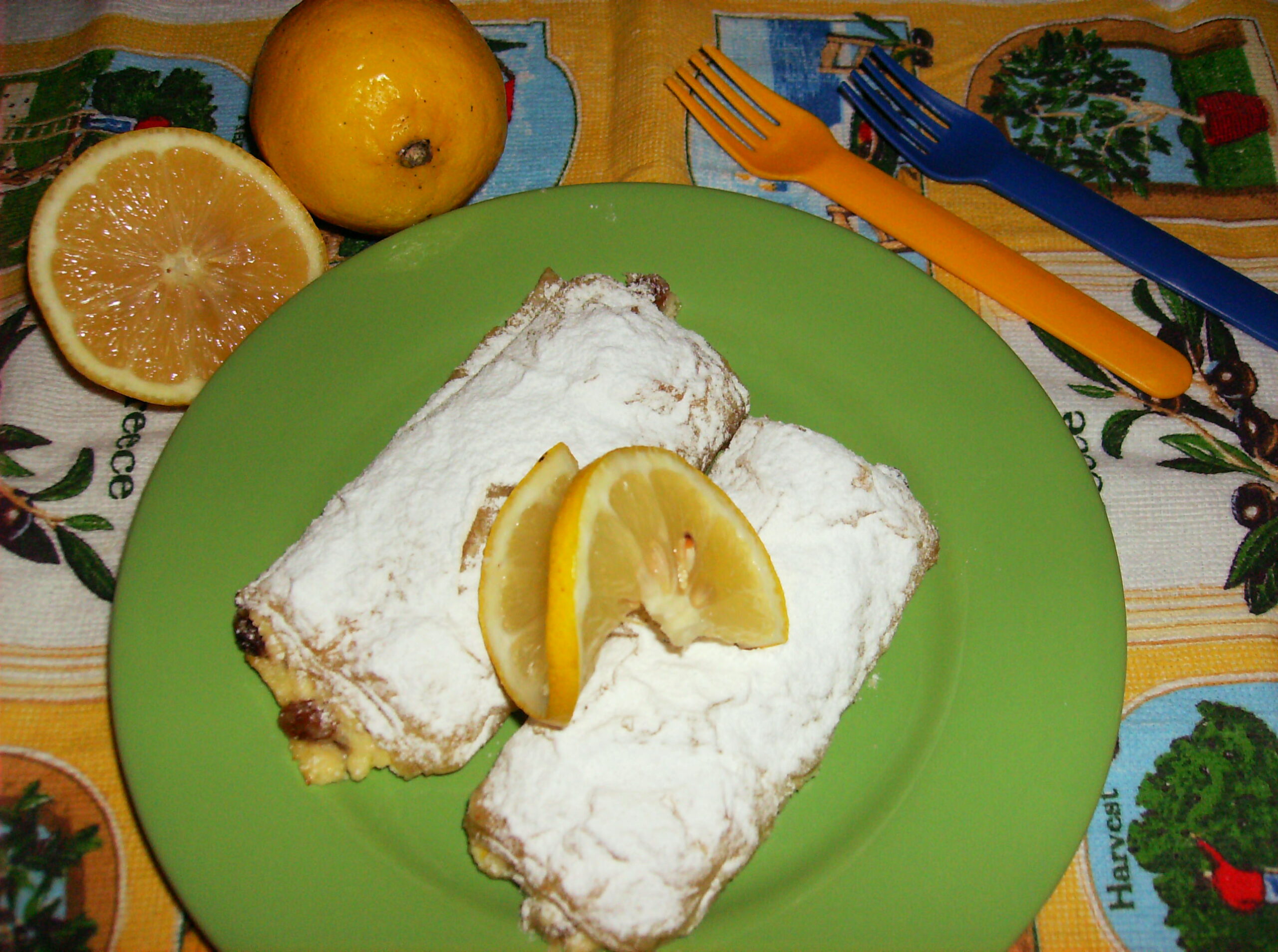 Strudel de limão